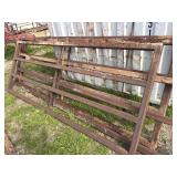 Square tube gate