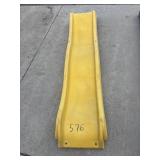 Yellow play centre slide