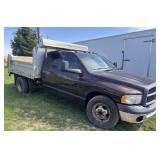 2005 Dodge Ram w/ aluminum dump bed
