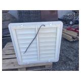 Large White barn fan