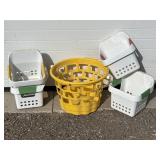 Lot of baskets