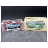 2 vintage cars
