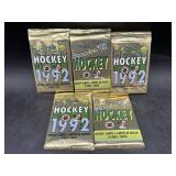 5 1992 Opeechee Premier hockey card packs
