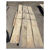 4 slabs of wood: ash