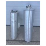 2 mufflers