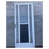 White screen door