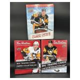 3 Tim Hortons trading card binders