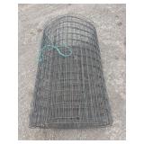 Partial roll of fencing wire