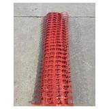 Roll of snow fence