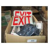 BINDING COMBS & EXIT SIGNS