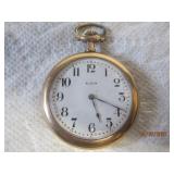 Elgin 15J Pocket Watch Running S12