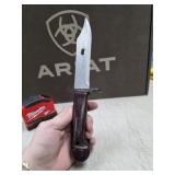 98. Romanian Bakelite Fixed Blade Bayonet Knife