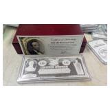 .999 Fine Silver 4 oz Note