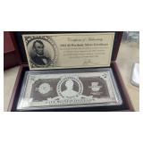 .999 Fine Silver 4 oz Note