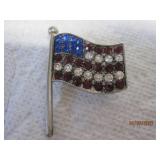 American flag Pin 2.75