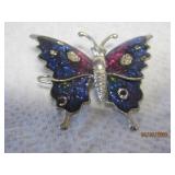 Enamel Butterfly 1.75