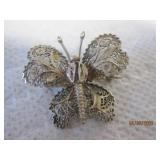 Topazio Sterling Butterfly Portugal 1.25