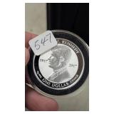 2017 Virgin Island 1 oz .999 Silver Kennedy