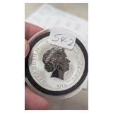 1 oz .999 Fine Silver Niue 2016 Turtle Sea