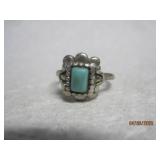 Southwestern Turquoise Ring 4