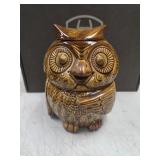 177. vintage McCoy Pottery Wise Owl Cookie Jar
