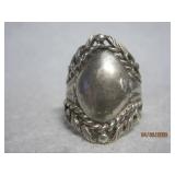 Sterling Mid Century Modern Ring 7