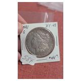 Morgan Dollar 1891 S XF