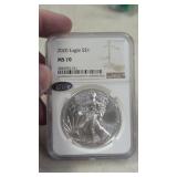 American Silver Eagle MS70 2020