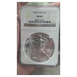 American Silver Eagle MS69 1988