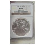 American Silver Eagle MS69 1994