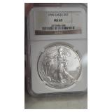 American Silver Eagle MS69 1996