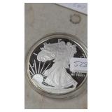(4) oz .999 Fine Silver American Eagle
