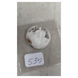 1/2 .999 Fine Silver Round