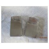 2 Zippo lighters