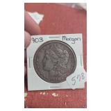 Morgan Dollar 1903