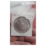 Morgan Dollar 1890 S UNC