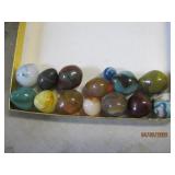 Out of Round Marbles Rare