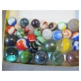 Vintage Lot Shooters + Marbles