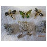 Lot Insect + Animal Pins