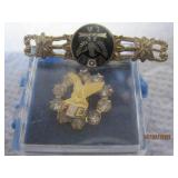 F.O.E. Eagles Pins