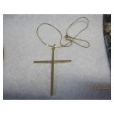 Large GP Cross Pendant 18.