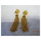 Gold Chain dangle earring