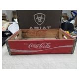 164. Vtg 1976 cocacola bottle crate