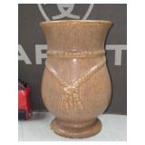 69. vintage ceramic vase planter coastal rope