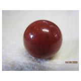 Marble 'Brick' Red Oxblood 15 mm