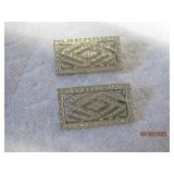 Pr Rhinestone Pins 1.75