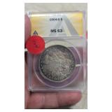 MS63 1904 O Morgan Dollar