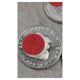 .999 1 oz Silver Round