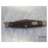 3 Blade Western Pocket Knife - 3.5