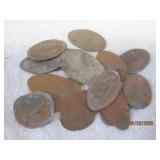 Flat advertising Pennies